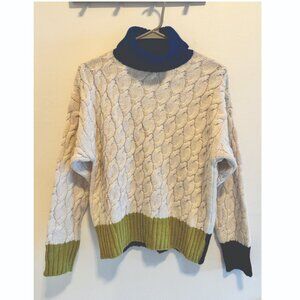 Dr Bloom Multi Color Wool Alpaca Sweater